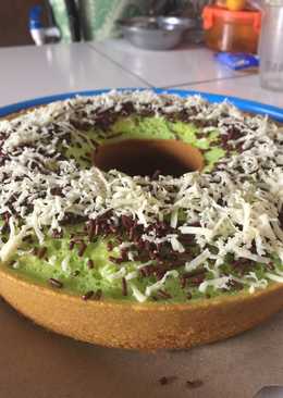 Bolu pandan panggang sederhana