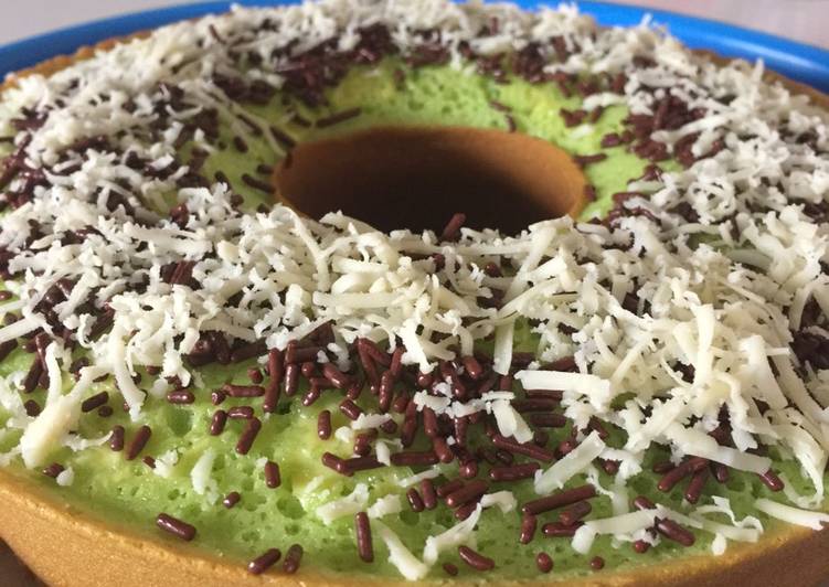 gambar untuk resep Bolu pandan panggang sederhana