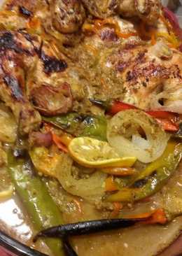 Ayam lemon oven (chicken lemon oven bags)