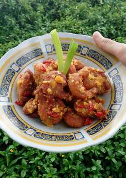 Udang Saus Telur Asin