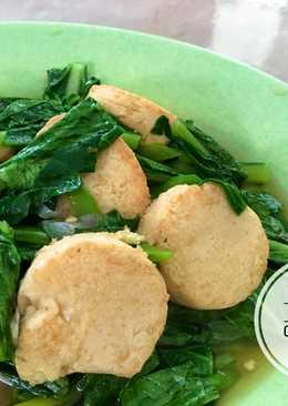 Tumis Caisim Tofu
