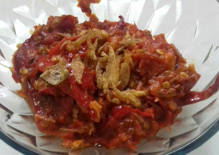 resep masakan Sambel bawang pedas