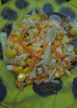 Salad sayur untuk diet OCD day 1