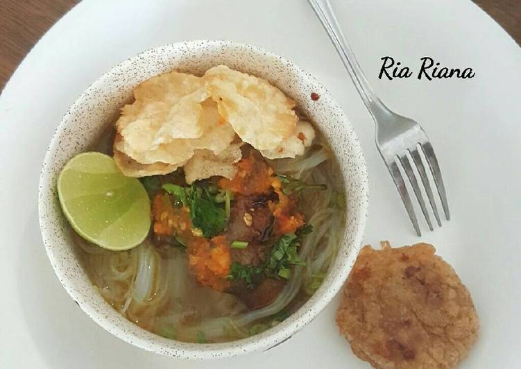 resep makanan Soto Padang