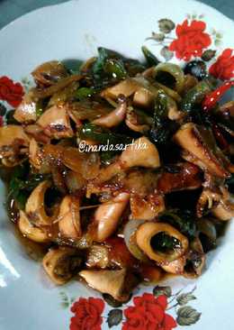 Cumi Asin Cabe Ijo Pedas Manis