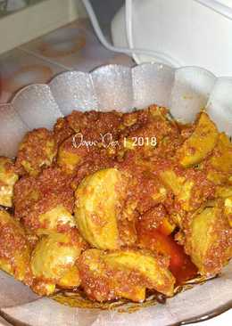 Jengkol sambal terasi