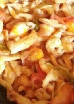 Udang Jamur asam manis