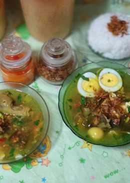 Soto ayam bening (ala Emak)