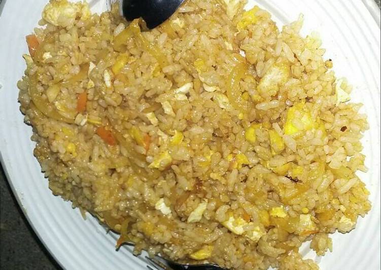 resep masakan Nasgor Telor keju