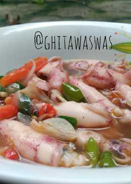 Cumi Asin Pedas Cabai Hijau