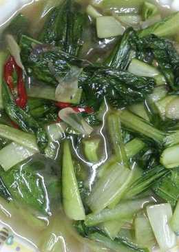 Sayur (PAK CHOY) Goreng Ikan Asin