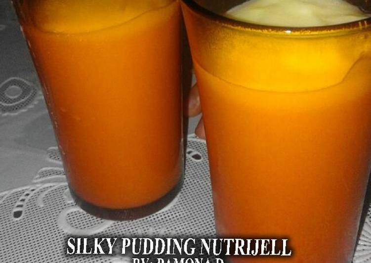 Resep Silky Puding Nutrijell Karya Pamona Dwirahayu