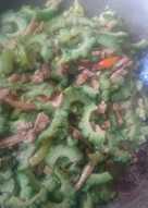 Oseng pare tempe teri