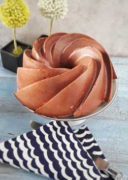 Cake chocolate putih telur