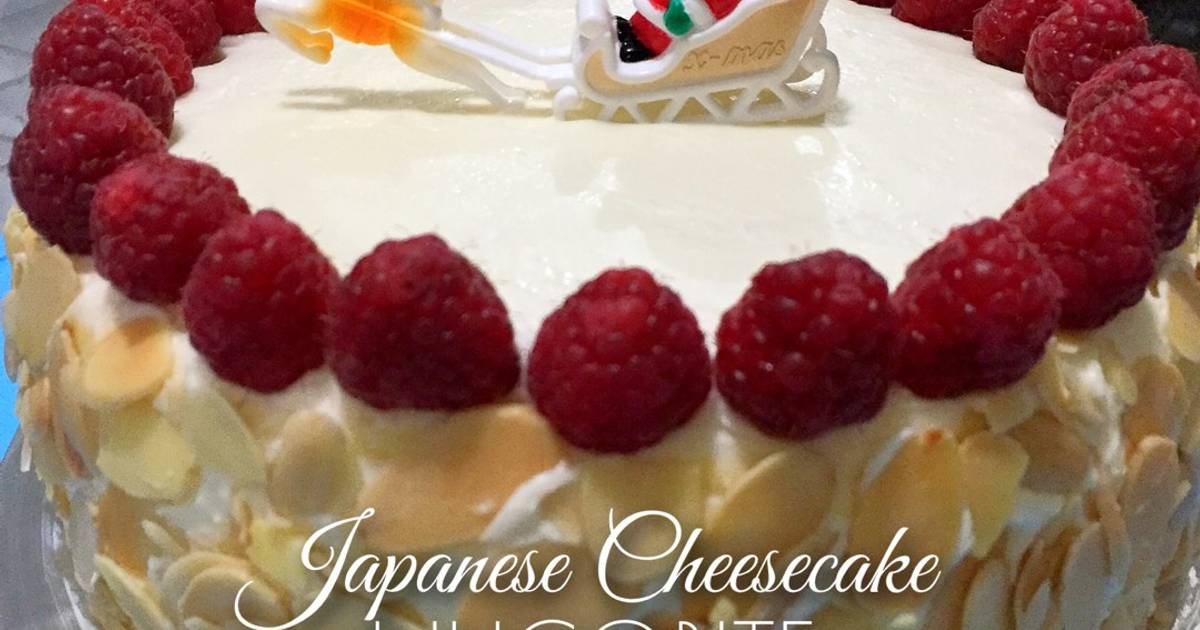 Resep Japanese Cheesecake (Jeannie Tay)