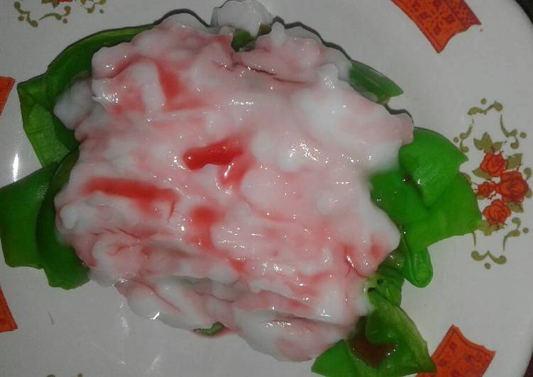 resep makanan Pisang ijo teflon