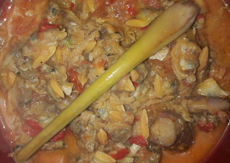 Resep Sambel Kerang Masak Santan Oleh Siska Novitasari Ismail