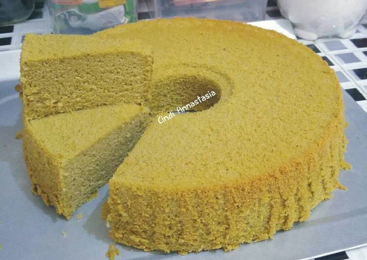 gambar untuk resep makanan Chiffon Cake Grentea