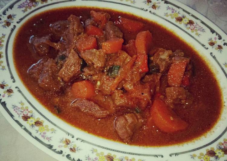 Resep Tongseng daging sapi vegetarian #kitaBerbagi Dari sartika