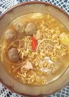 Mie Bakso Sapi Kuah Kaldu Tuna