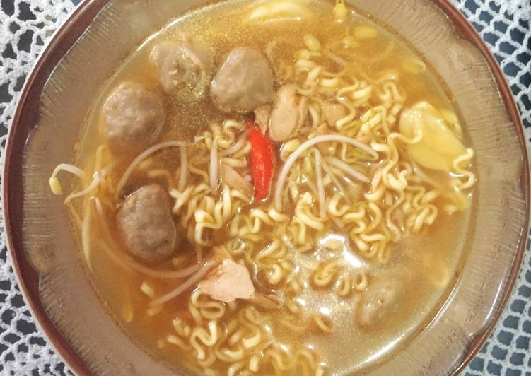 resep Mie Bakso Sapi Kuah Kaldu Tuna