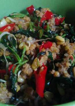 Sambal oncom kemangi
