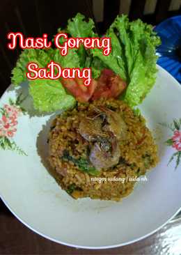 Nasi goreng Sadang ala rumahan