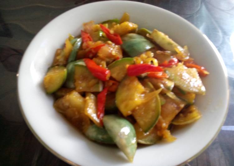 Resep Tumis terong hijau By Dapoerfee71