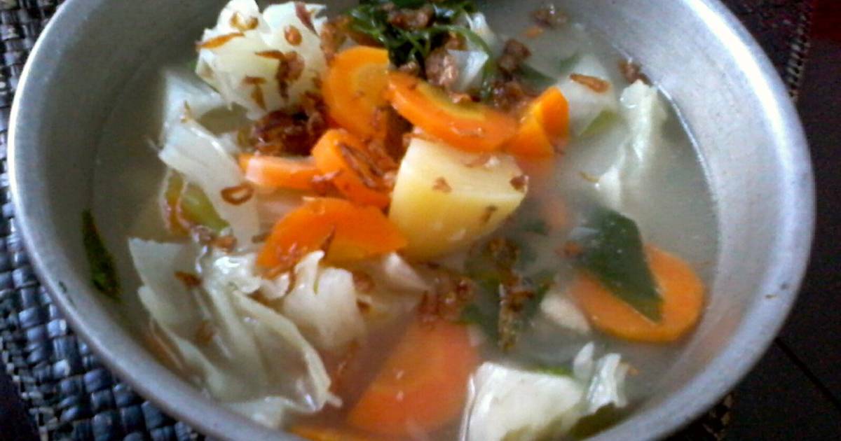 8 resep  sayur sop ala warteg  enak dan sederhana Cookpad