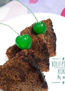 Bolu pisang kukus eggless