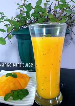 Mango Mint Juice #Kamismanis