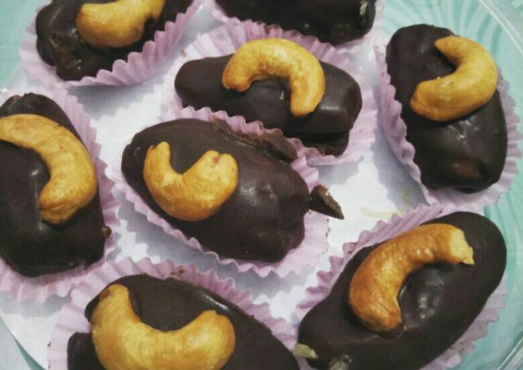 resep masakan Kurma Coklat Mente