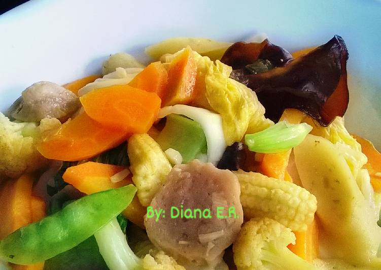 Resep Cap Cay Kuah Kental #pr_capcay Karya Diana Endri Rosisca