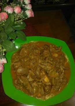 Rendang nangka muda ceker ayam