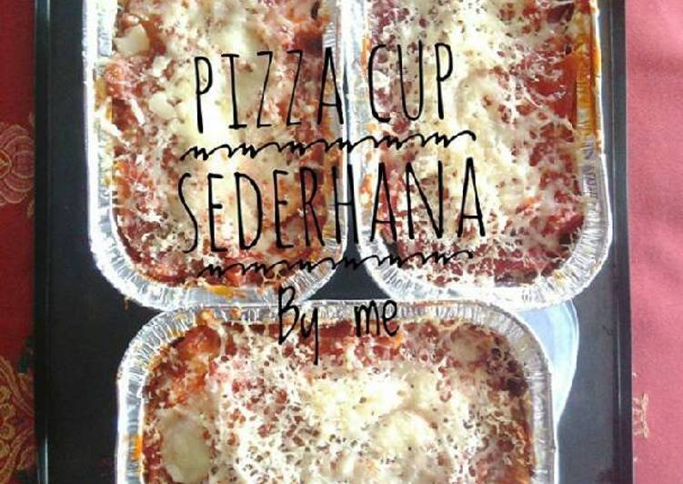 resep Pizza Cup Roti Tawar Simple