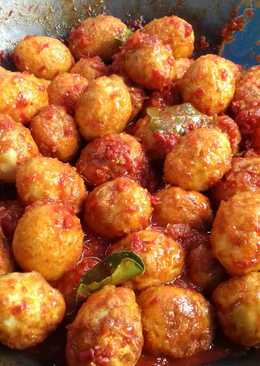 Telur Balado Merah