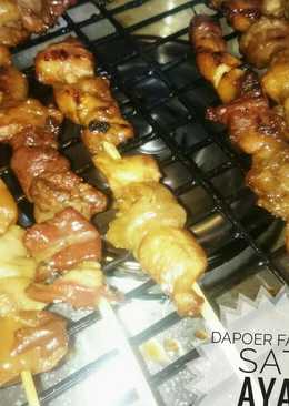 Sate ayam enak simple wajib coba