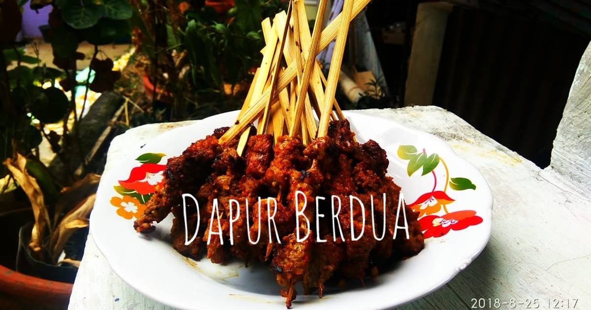 186 resep sate sapi bumbu kacang enak dan sederhana Cookpad