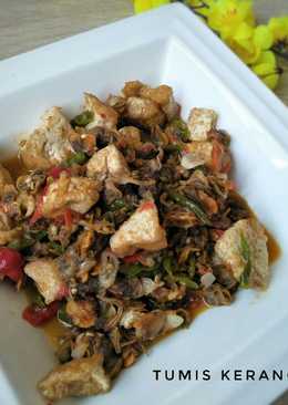 Tumis kerang cabe ijo