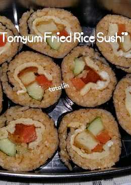 Tomyum Fried Rice Sushi