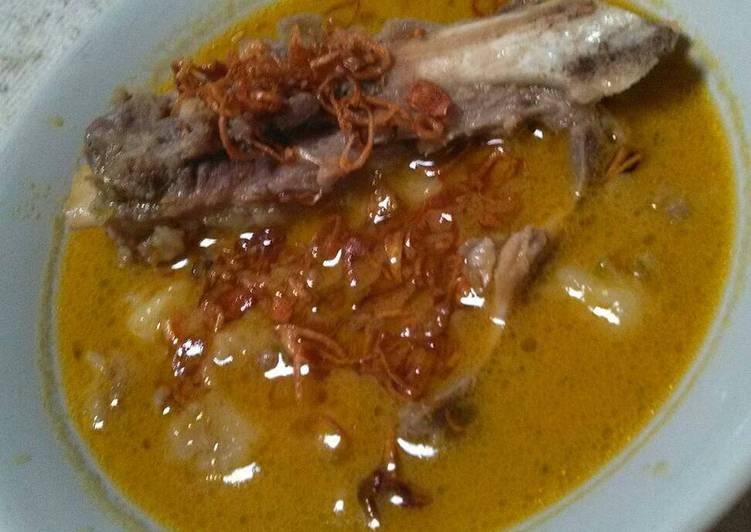 resep lengkap untuk Gulai kambing ala momz rafbyan