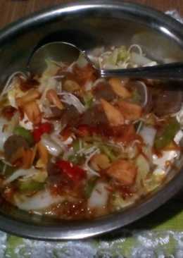 Tumis Sawi-Terong-Misoa