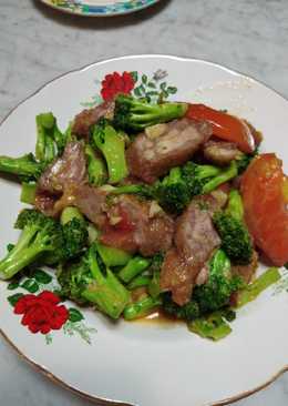Brokoli Oseng Kekian