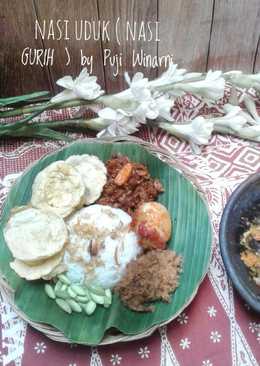 NASI UDUK (NASI GURIH) # PR BukanNasiBiasa