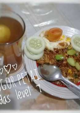 Nasgor Petai Pedas Level 7