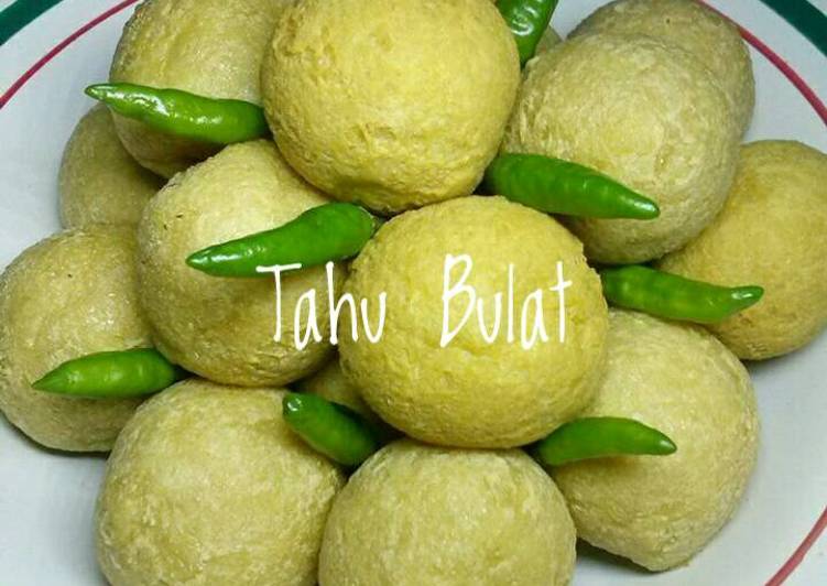  Resep Tahu Bulat yang dishare oleh Tri Jullie sanggup disajikan  Resep Tahu Bulat