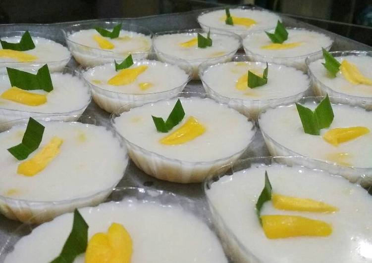 gambar untuk resep Talam susu nangka