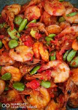 Balado Udang Petai