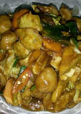 Sop kecap the capcay