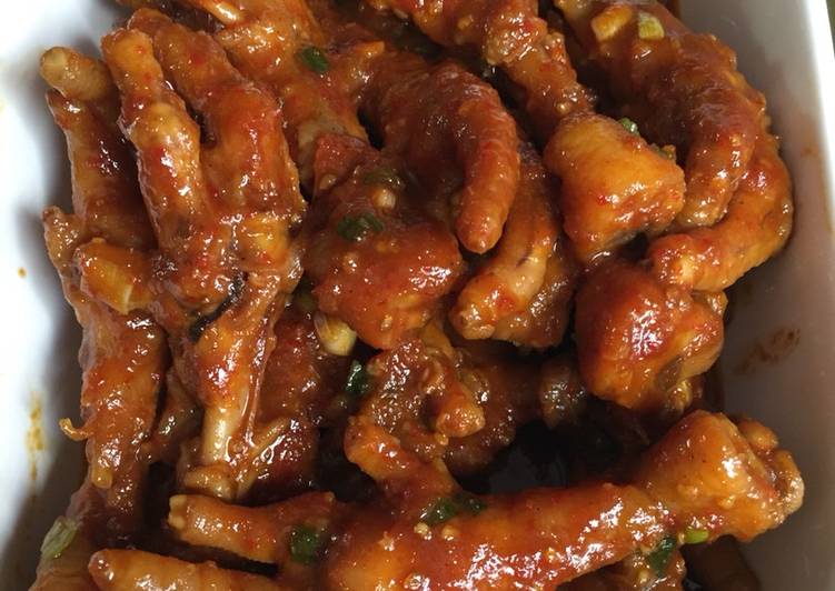Resep Ceker Ayam Pedas Manis oleh Yan's Kitchen - Cookpad